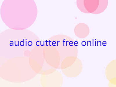 How to Use an Audio Cutter