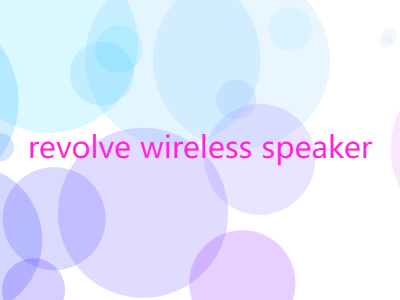 How to buy the revolve wireless speaker